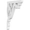 Ekena Millwork Amber Architectural Grade PVC Bracket, 5/8"W X 4"D X 6"H BKTP01X04X06AE - alternate 1